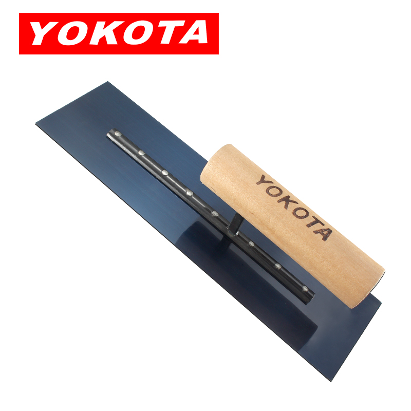 Yokota 5309 blue spring steel wooden handle Japanese style paint trowels
