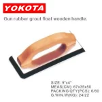 Gun Rubber Grout Float Wooden Handle | Hengtian