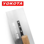 YOKOTA5303 Model Wooden Handle Carbon Steel Concrete Trowel | Hengtian