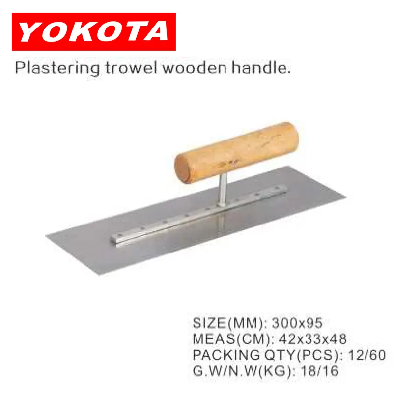 300×95 Universal model Plastering trowel wooden handle&9 rivets