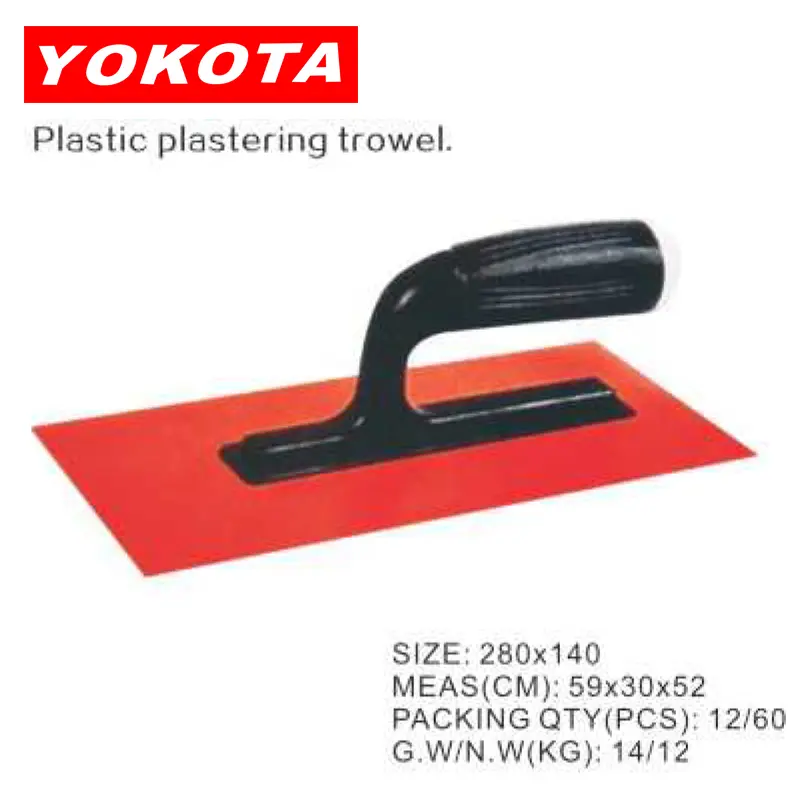 280×140 Trowel with red base and black plastic handle