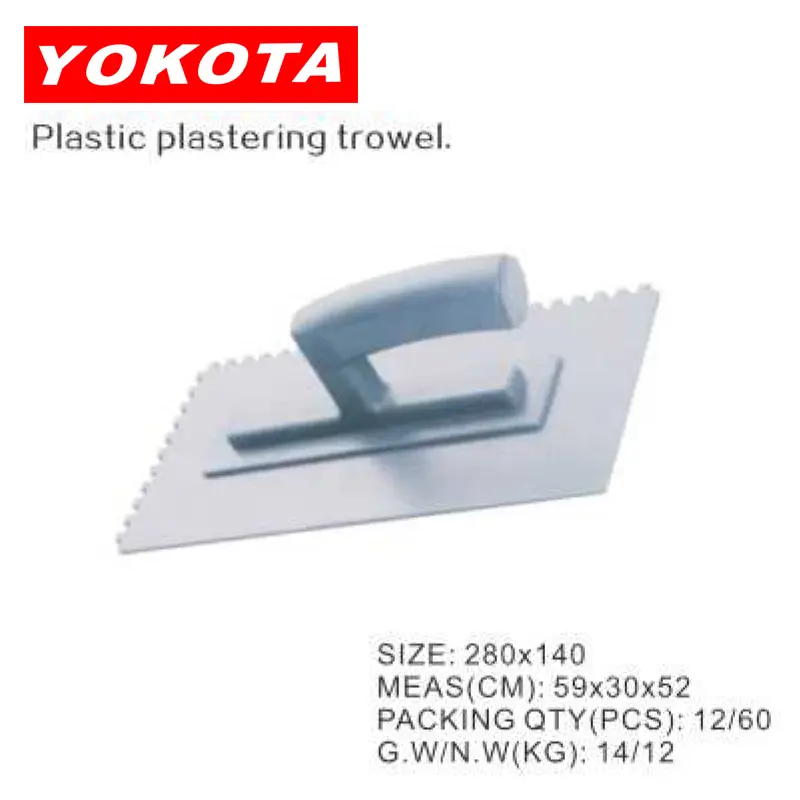 All-over gray plastic trowel