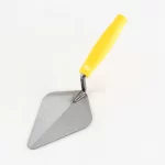 Carbon Steel Bricklaying Knife With Yellow Plastic Handle | Hengtian