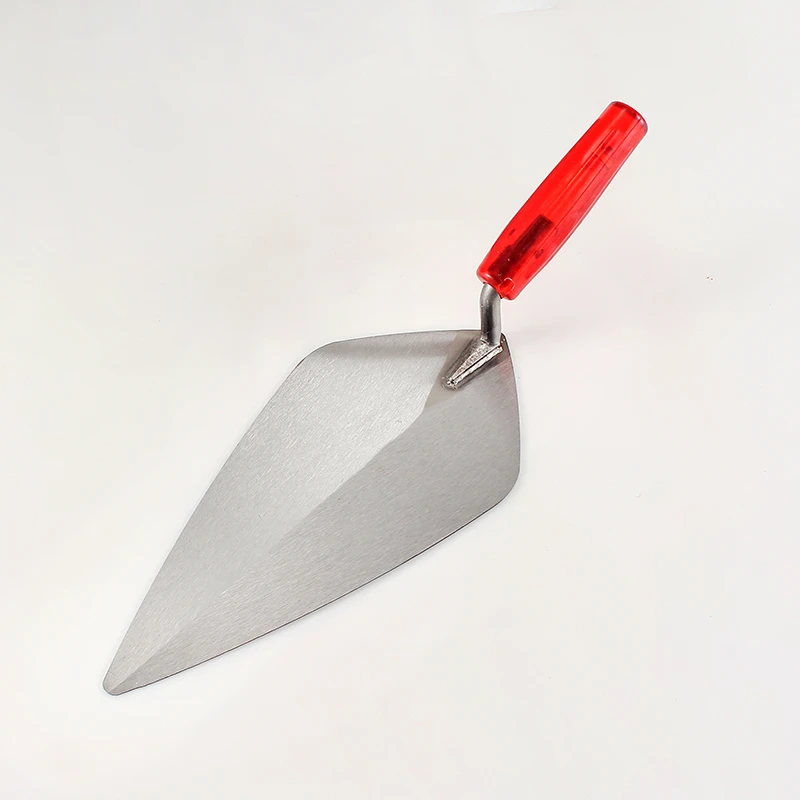 Large pointed mahogany handle bricklaying knife