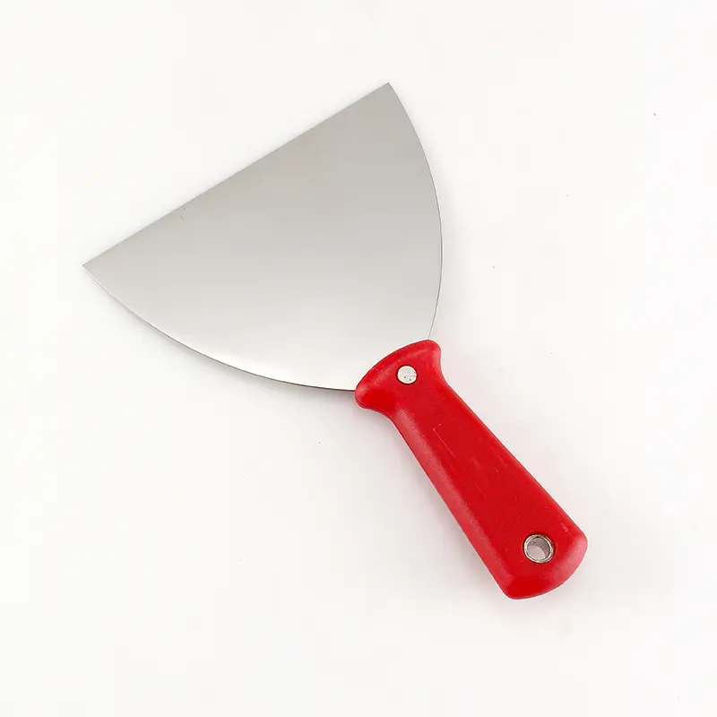 5-inch Red wooden handle putty knife