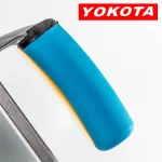Yokota Trowel With Blue Plastic Handle And Large U-shaped Teeth | Hengtian