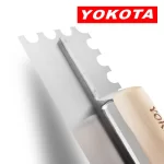 Yokota Trowel With Wooden Handle And Large U-shaped Teeth | Hengtian